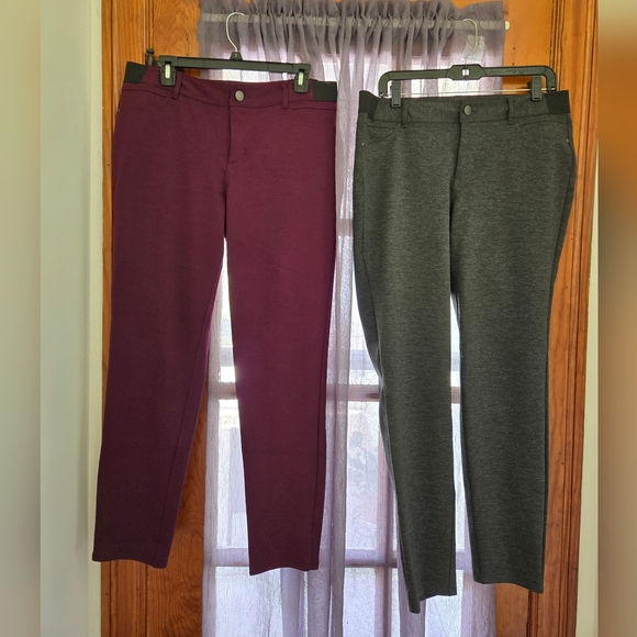 Simply Vera Vera Wang Pants - Simply Vera Vera Wang Skinny Mid Rise Pants Sz Lg Bundle Of 2